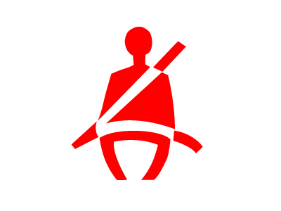 シートベルト警告灯